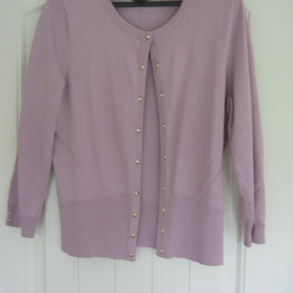 Lilac Cardigan Size L Spring